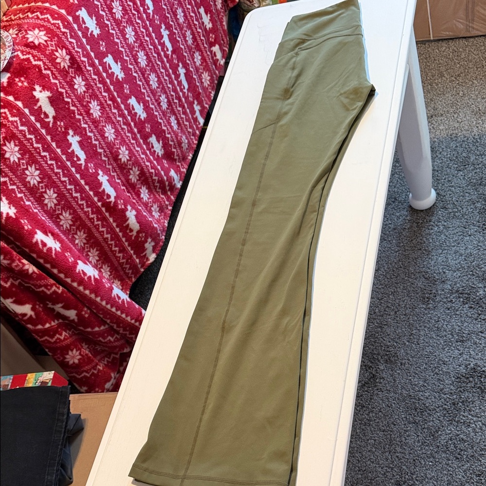 Fabletics PureLuxe Olive Leggings